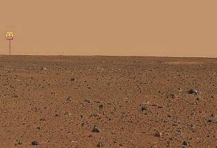 Erste Bilder vom Mars